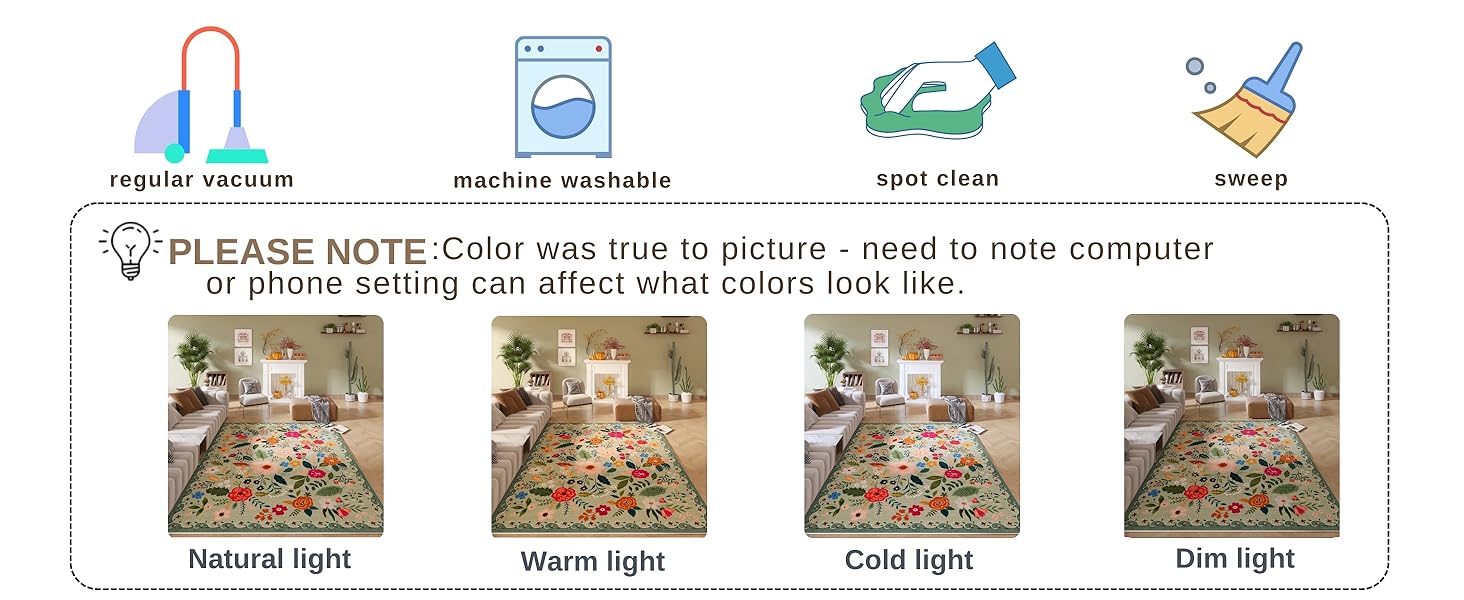 washable rug