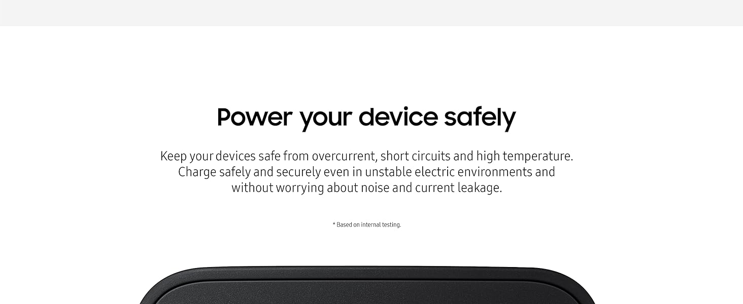 Samsung 15W Power Adapter Black