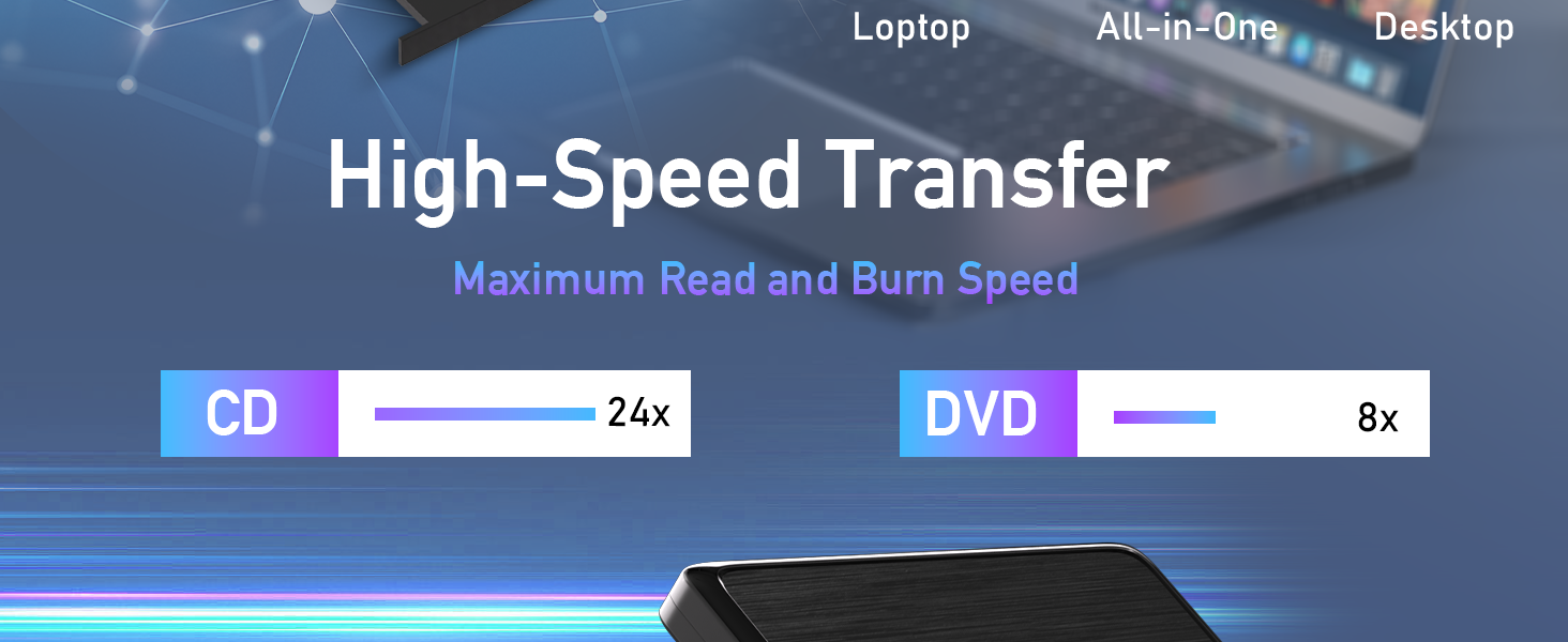 external cd dvd drive for pc