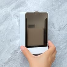 Installation step 4, install the soap dish on the Adhesive