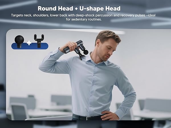 deep tissue muscle massage gun