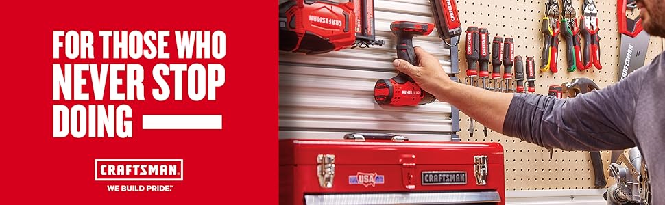 craftsman for those who never stop doing