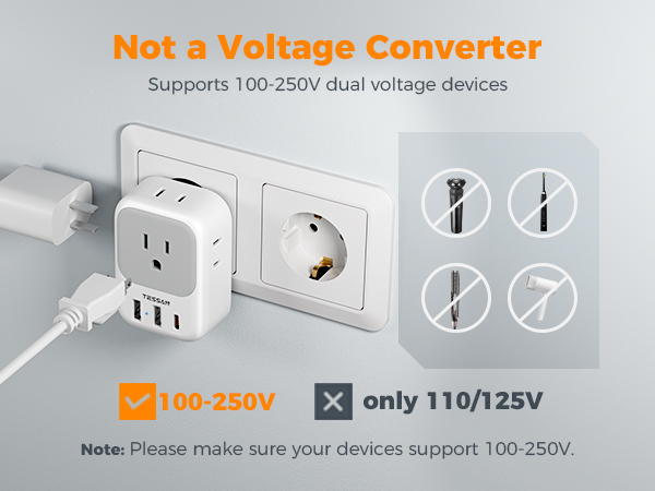 type c adapter for travel