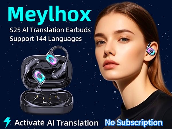 AI Translation Earbuds Real Time