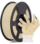iSANMATE Matte PLA Filament 1.75mm Beige PLA 30-300mm/s 3D Printer Filament 1kg (2.2lbs) for Bamb...