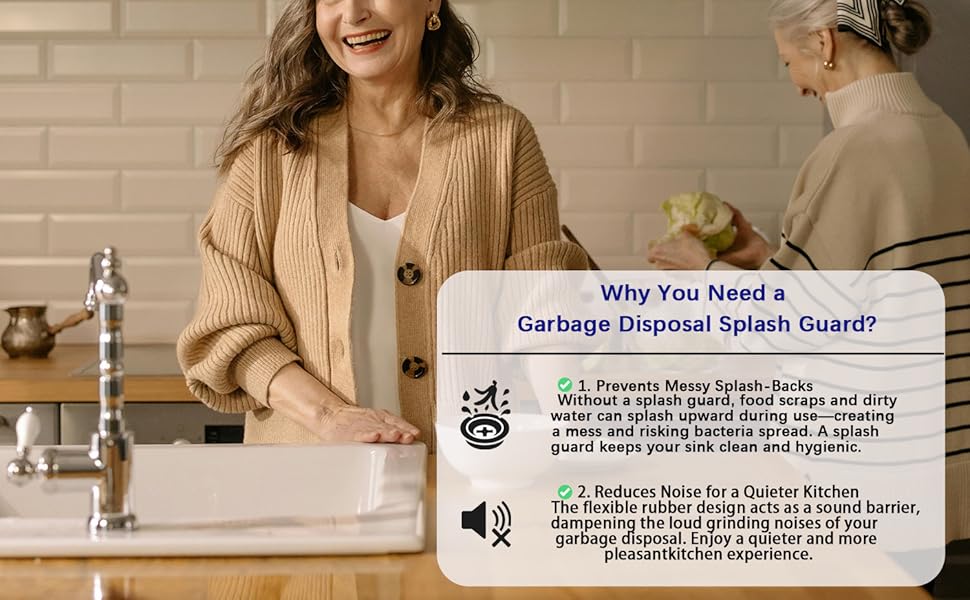 Garbage Disposal Splash Guard 3