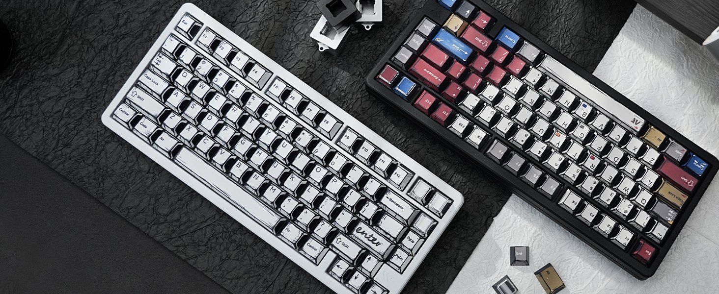 Keymatic 134 PBT Keycaps