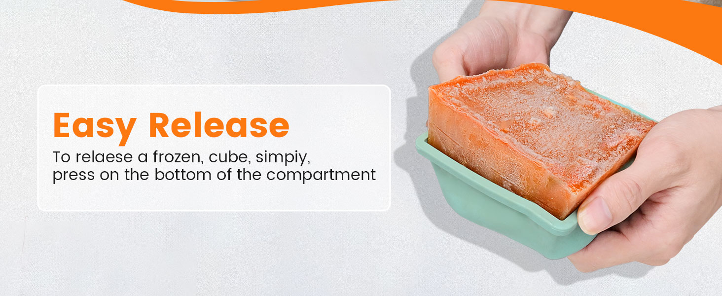 silicone freezer tray