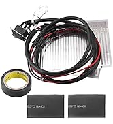 Anxingo 12V Heated Grips, Grip Heaters, Handlebar Heater, Warmer Pads for Motorcycle