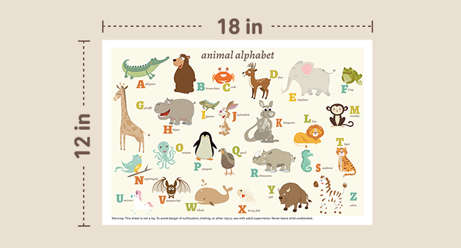 disposable placemats for toddlers