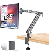 Jakeko Strong Magnetic Portable Monitor Desk Clamp - 75mm VESA Mount 4.7" 12.9" 15.6" 16" 17.3" 1...