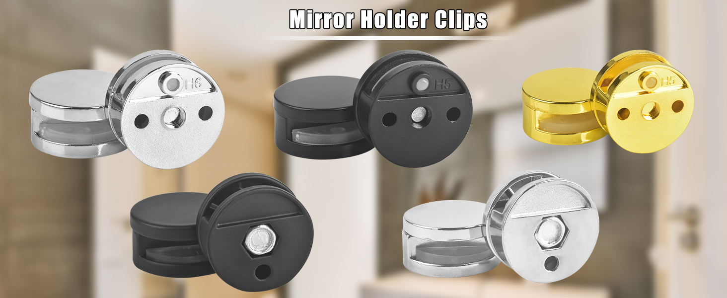 Upgraded 3-5mm Frameless Mirror Mounting