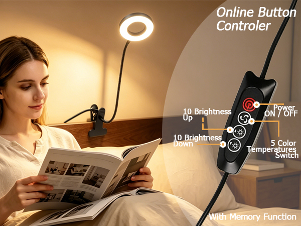0828-CLIP ON LAMP