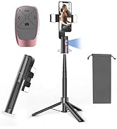 Voinap Extendable Auto Face Tracking Tripod with Light, 360 Rotating Tripod, Both Auto or Manual ...