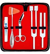 DEXSUR Diagnostics Kit - Percussion Taylor Reflex Hammer + C 128 &amp; C 512 Tuning Forks + Bandage S...