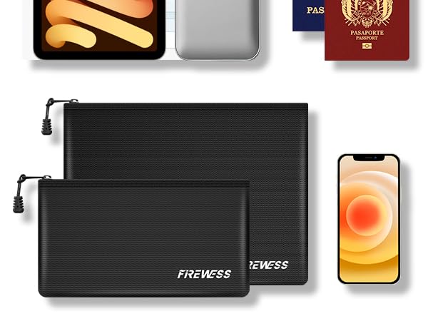 Fireproof Safe Document Bags