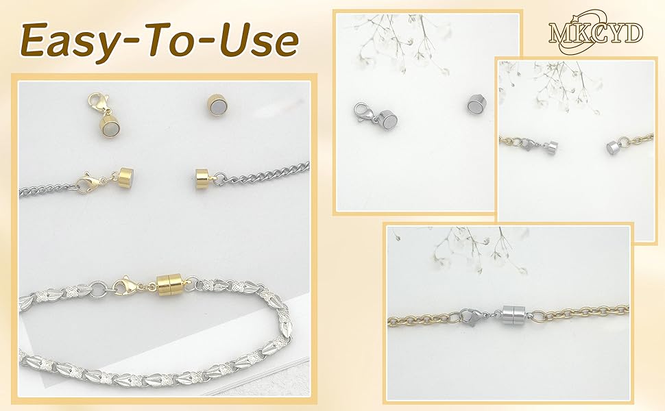 magnetic necklace clasp necklace magnetic clasp strong magnet clasps for necklaces