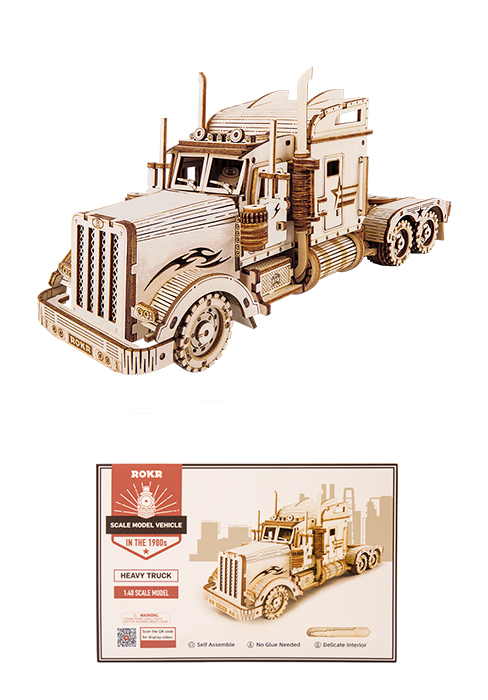 ROKR 3D WOODEN puzzle car model kit