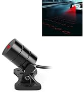 YAWUROU 12V Car Rear Laser Warning Light, High Brightness Adjustable Anti-Collision Taillight, Pe...