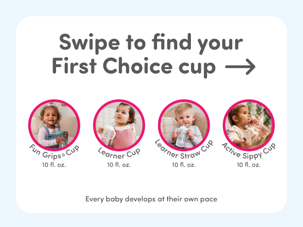 nuk first choice fun grips sippy cup hard spout spill proof leak proof toddler cup bpa free 9 months