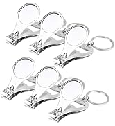 Multifunction Nail Clippers, Stainless Steel Fingernail Clippers Set Bulk Sturdy 3 in 1 Men Women...