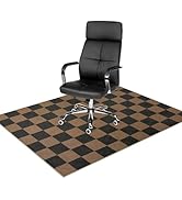 Anidaroel Desk Chair Mat for Hardwood Floor &amp; Tile, 48"x60" Office Chair Mat for Hard Floors, Off...