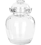 Aosnttol Glass Jar Fermentation Jar, Pickle Jar with Water Seal Lid, Fermentation Kit Fermenter S...