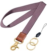 Fishent Stretchy Neck Lanyard, Cute Keychain Lanyard for Women Men Teacher, Long Lanyard for ID B...