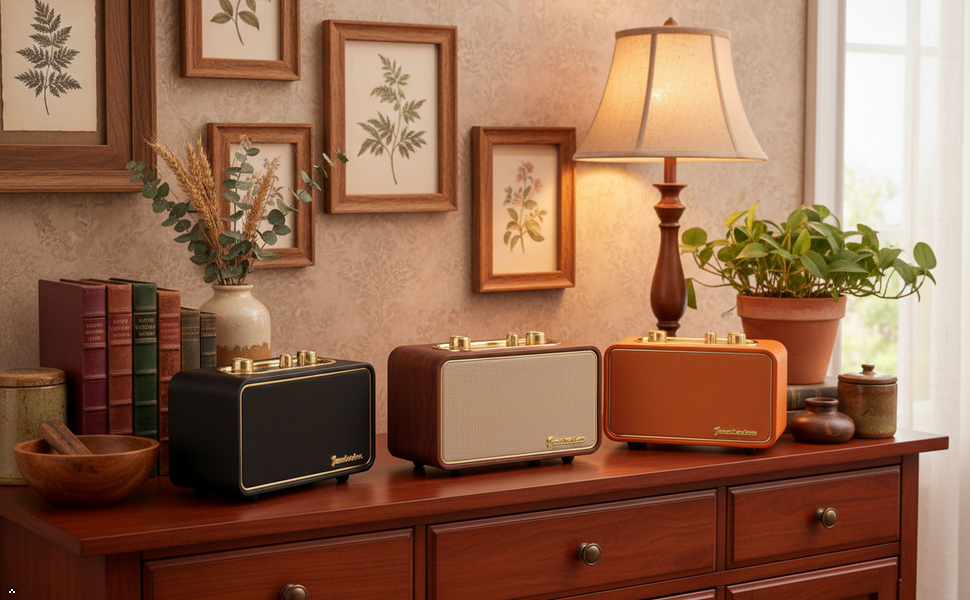 Bluetooth Speaker Vintage Retro Bluetooth Speaker Portable Bluetooth Speaker wireless radio