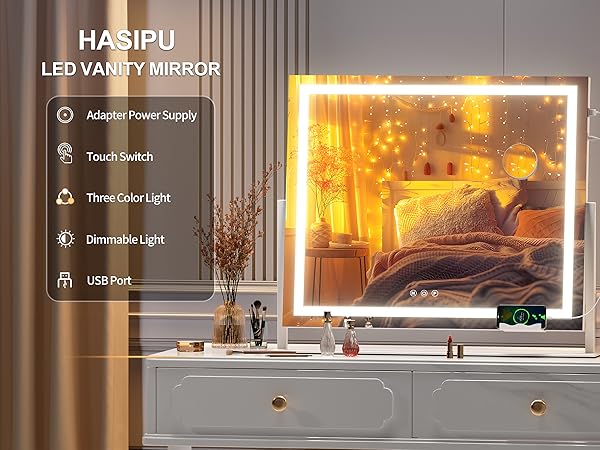 led mirror