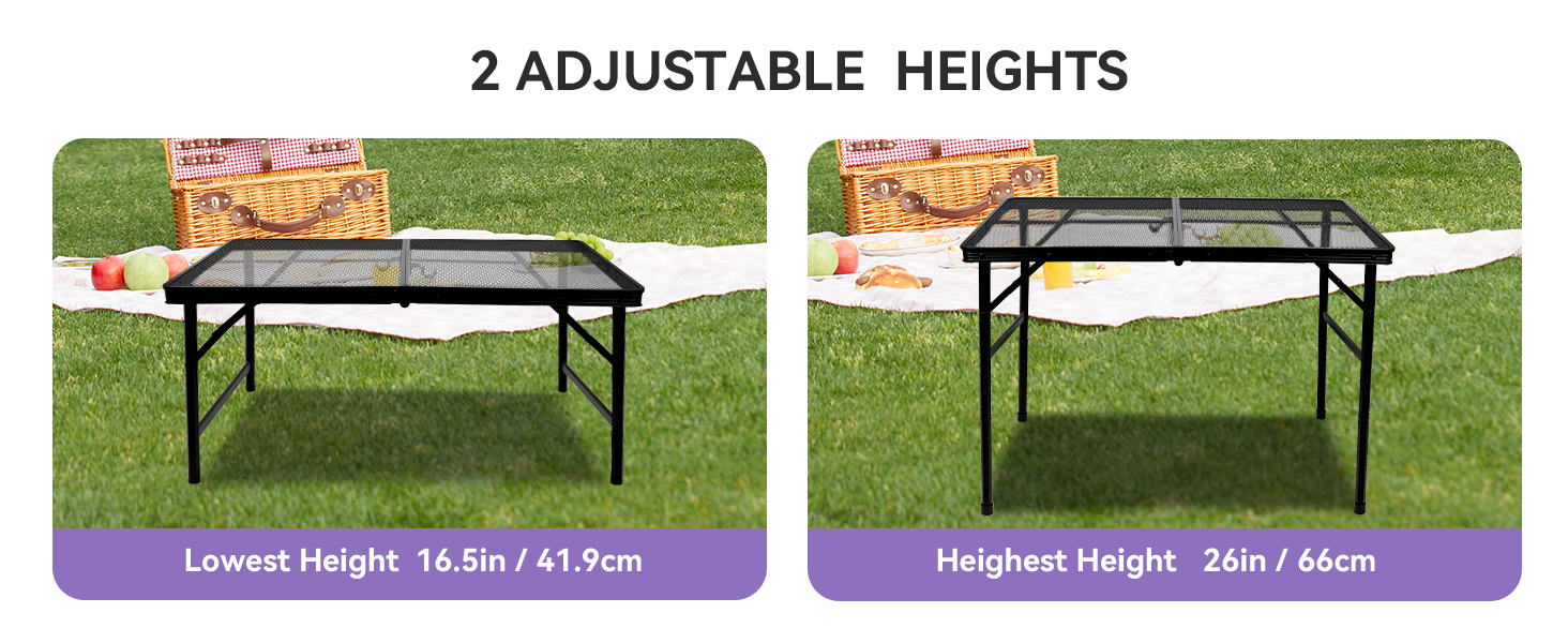 Folding Grill Table
