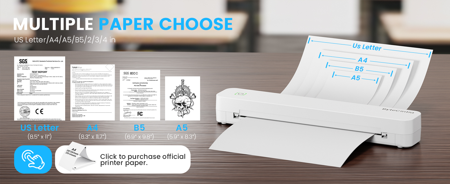 Portable Thermal Printer 