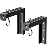 PUTORSEN Universal Projector Screen Ceiling Mount L-Brackets, Wall Hanging Mount 6 inch Adjustabl...