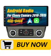 AWESAFE Android Car Stereo for Chevrolet Chevy Camaro 2010 2011 2012 2013 2014 2015, 10