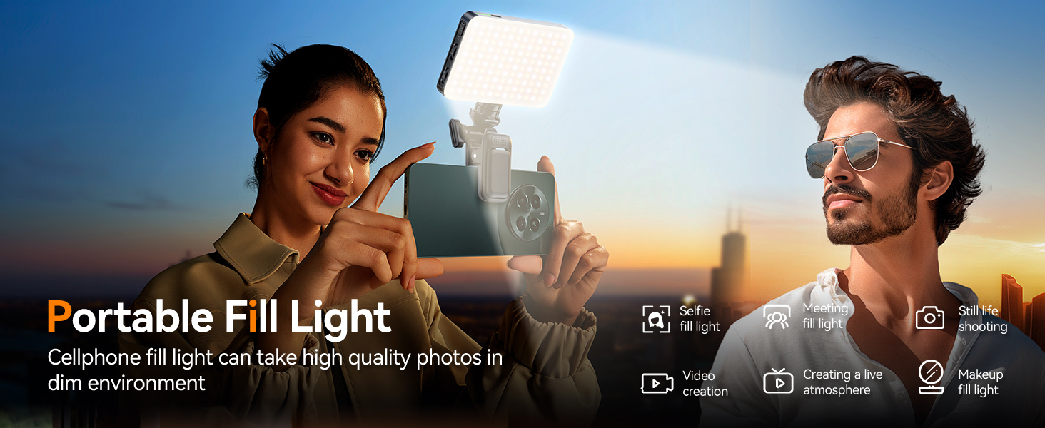 selfie light phone light phone light clip selfie light for iphone content creator essentials