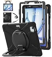 BATYUE Case for iPad Air 11-inch M3 (2025) / M2 (2024), iPad Air 5th/4th 10.9 inch(2022/2020), iP...
