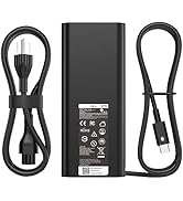 New Slim 90W USB C Laptop Charger Compatible with Dell XPS 15 9500 17 9700 Latitude 3000 5000 700...