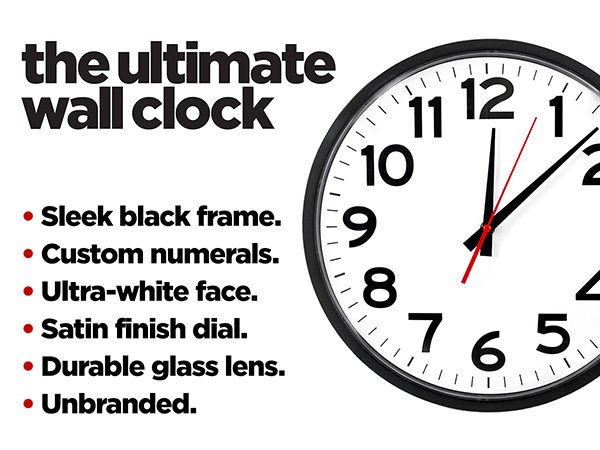 ultimate wall clock product benefits