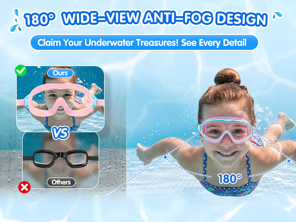 Kids Swim Goggles