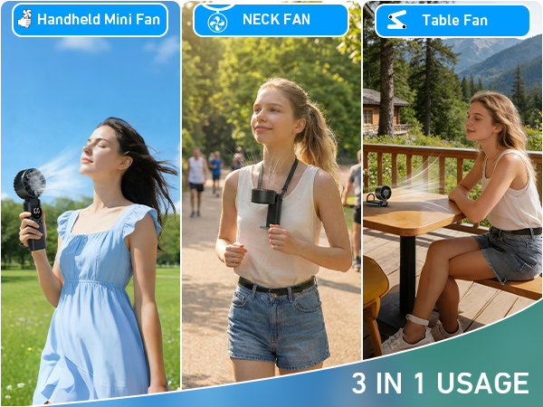 AILBTON Portable Handheld Turbo Fan