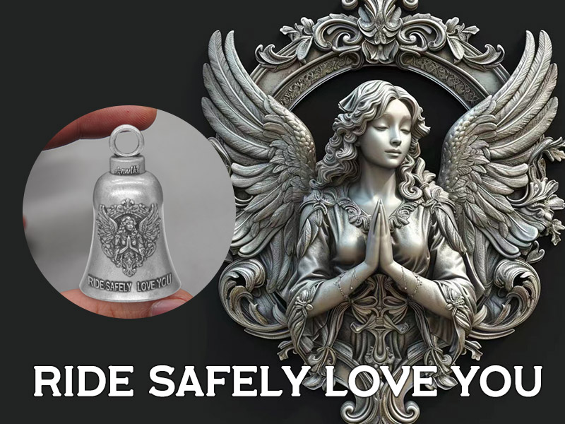 guardian angel motorcycle guardian luck bell-?3