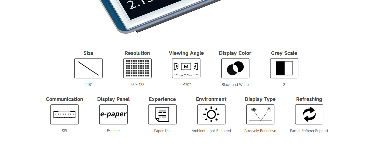 2.13inch e-Paper HAT