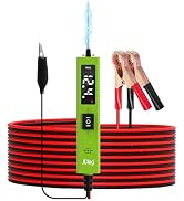 JDIAG Test Light Automotive Circuit Tester with Polarity Indicate Light, 0-80 V DC Voltage Tester...