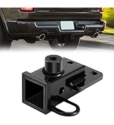 FieryRed Class 3 Trailer Tow Hitch, 2" Hitch Receiver for Dodge Ram 1500 2019-2024 Trailer Rear B...