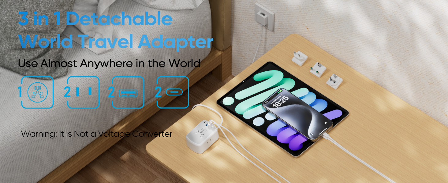 Detachable extension cord