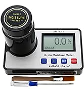 Grain Moisture Meter Smart Grain Moisture Tester for 18 Grains Moisture Testing Wheat Maize Corn ...