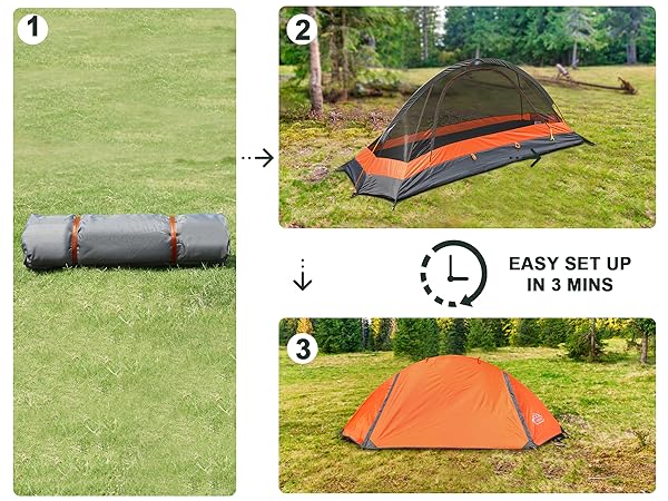 hiking tent