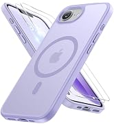 Miracase for iPhone 16e case &amp; iPhone 17e Case for MagSafe [with 2×9H+ Screen Protectors] TOP Mil...