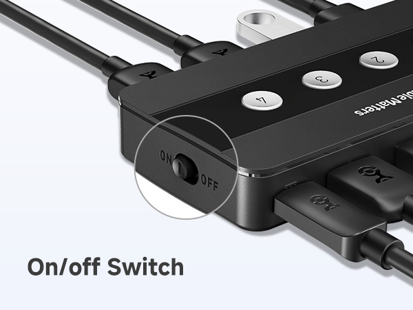 Built-in On/Off Switch