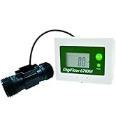 Savant Flow Totalizer and Flow Rate Meter 3/4" NPT for Water Filter